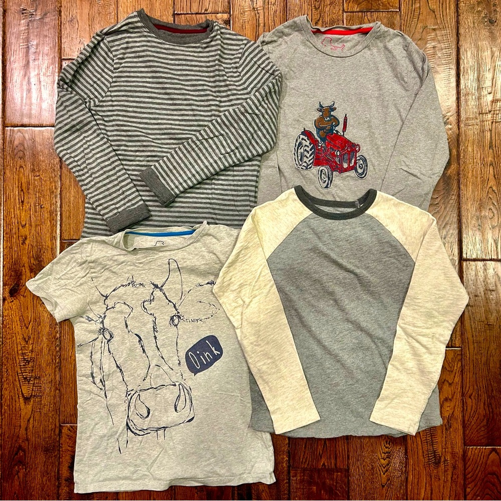 4 Boys Size 11-12 Boden t-shirt bundle: new- good condition
